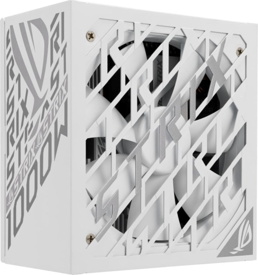 ASUS zdroj ROG STRIX 1000W White, 135mm, 80 Plus Platinum, Plně modulární, ATX 3.1