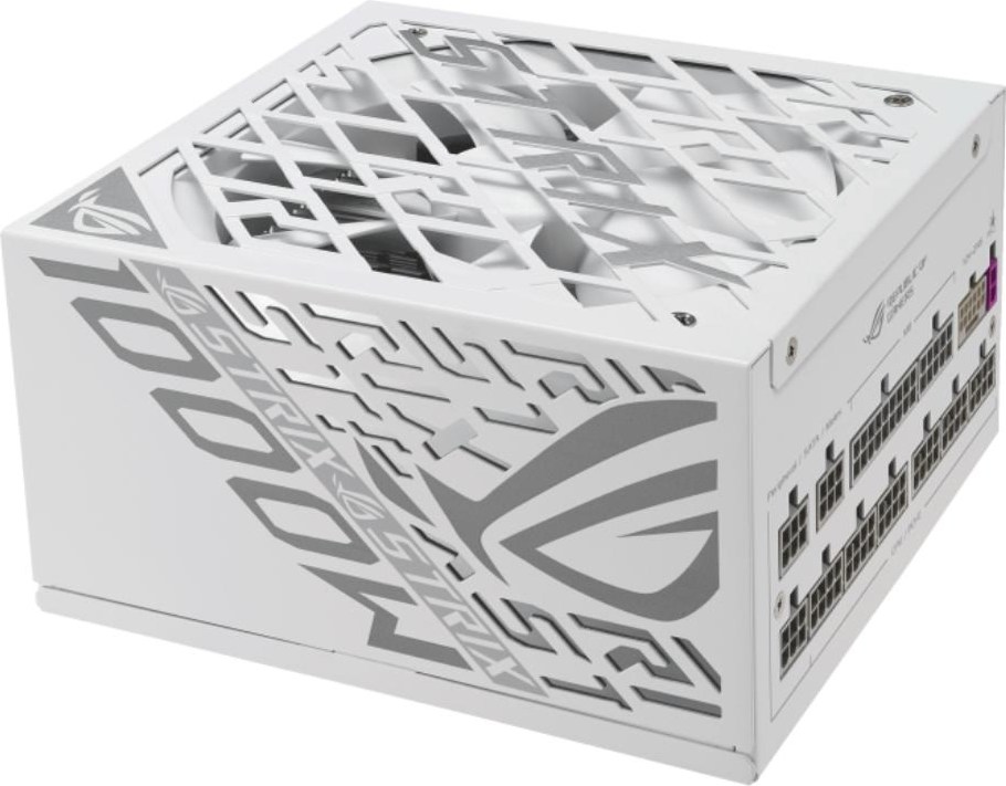 ASUS zdroj ROG STRIX 1000W White, 135mm, 80 Plus Platinum, Plně modulární, ATX 3.1