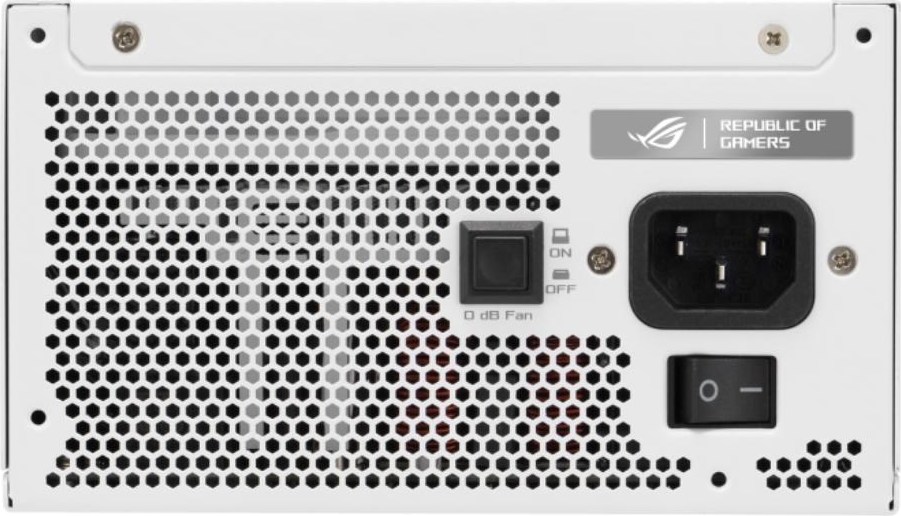 ASUS zdroj ROG STRIX 1000W White, 135mm, 80 Plus Platinum, Plně modulární, ATX 3.1