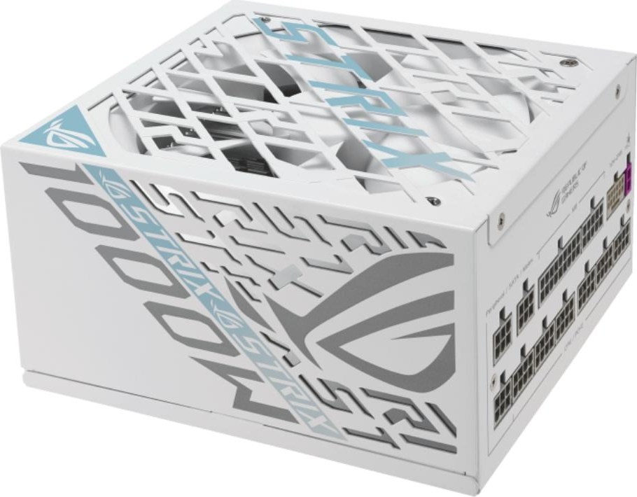 ASUS zdroj ROG STRIX 1000W White, 135mm, 80 Plus Platinum, Plně modulární, ATX 3.1