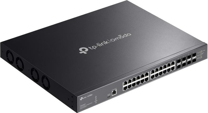 TP-Link OMADA switch SX3832MPP (24x10GbE,8xSFP+,24xPoE++,770W,1xconsole,1xUSB-C)
