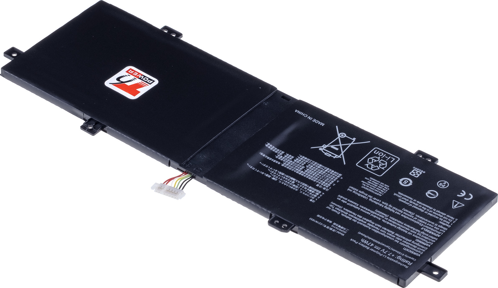 Baterie T6 Power pro Asus ZenBook 14 UX431, VivoBook S14 S431F, 6150mAh, 47Wh, 2cell, Li-pol
