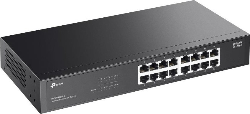 TP-Link LiteWave switch LS1016G (16xGbE, fanless)