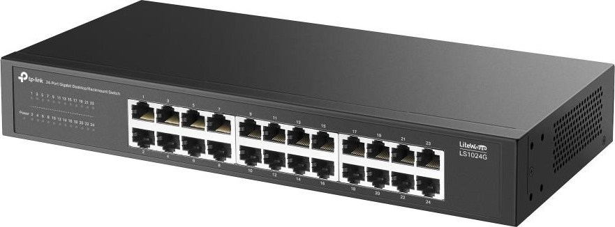 TP-Link LiteWave switch LS1024G (24xGbE, fanless)