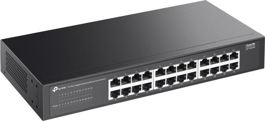 TP-Link LiteWave switch LS1024G (24xGbE, fanless)