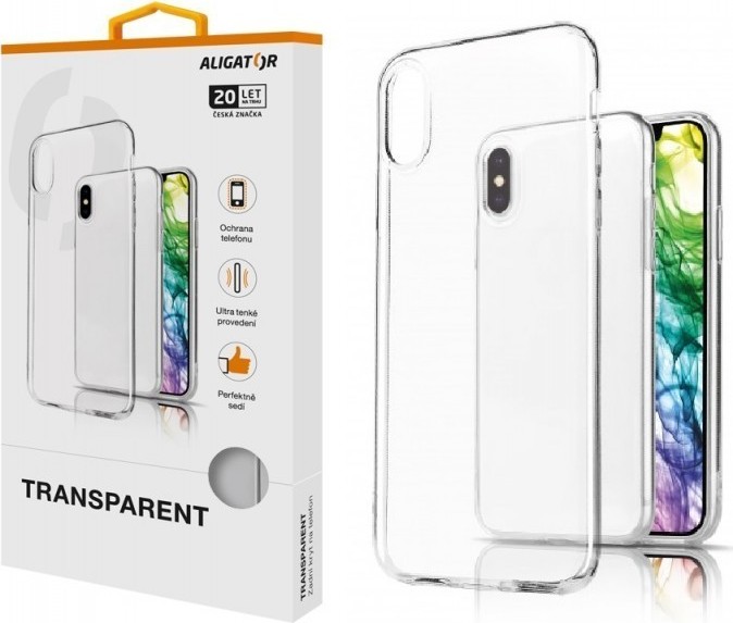 ALIGATOR Pouzdro Transparent Apple iPhone 12/12