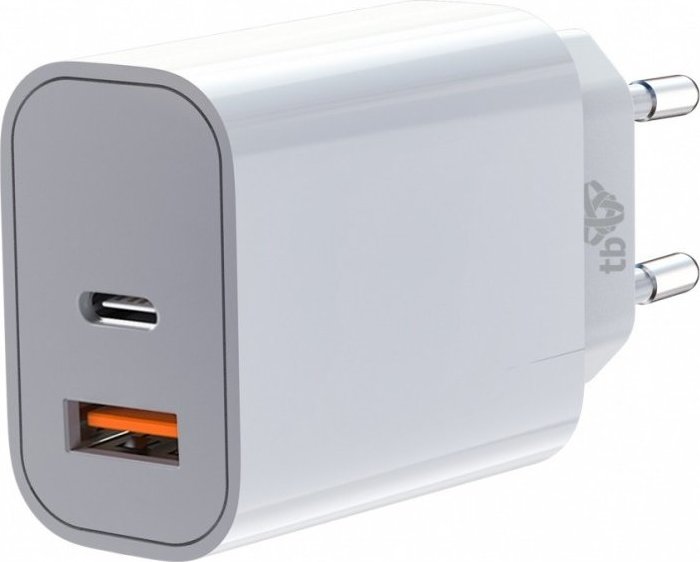 TB TOUCH TB nabíječka USB-C + USB-A 2x3A bilá
