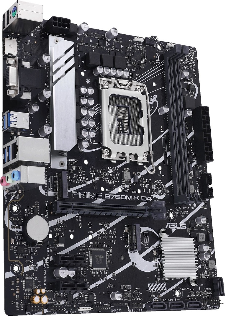 ASUS MB Sc LGA1700 PRIME B760M-K DDR4, Intel B760, 2xDDR4, 1xHDMI, 1xVGA, mATX