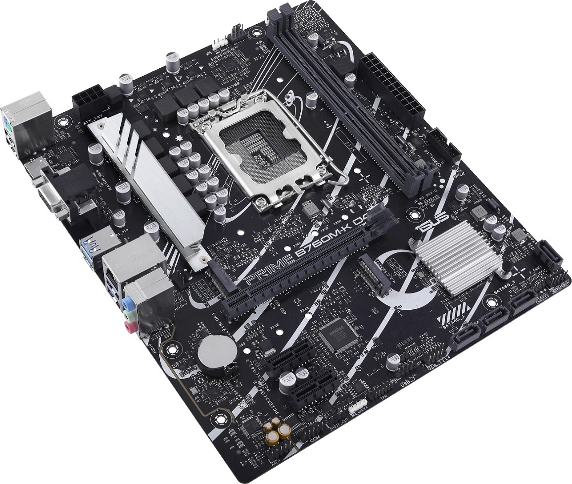 ASUS MB Sc LGA1700 PRIME B760M-K DDR4, Intel B760, 2xDDR4, 1xHDMI, 1xVGA, mATX