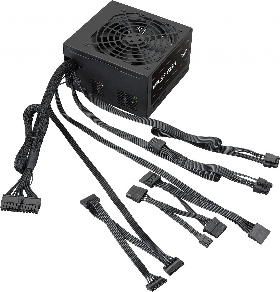 Napájací zdroj Fortron 550W HEXA 85+ PRO 550, plný rozsah, ATX, Bronze, DC/DC