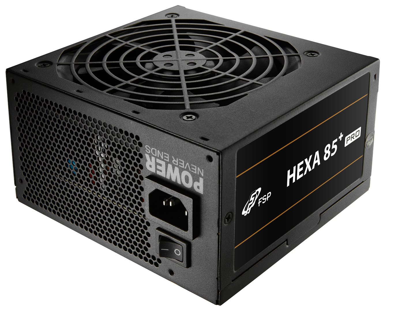 Napájací zdroj Fortron 550W HEXA 85+ PRO 550, plný rozsah, ATX, Bronze, DC/DC