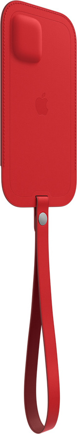 APPLE iPhone 12 mini Kožené puzdro s MagSafe - (PRODUCT)RED