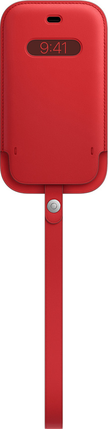 APPLE iPhone 12 mini Kožené puzdro s MagSafe - (PRODUCT)RED