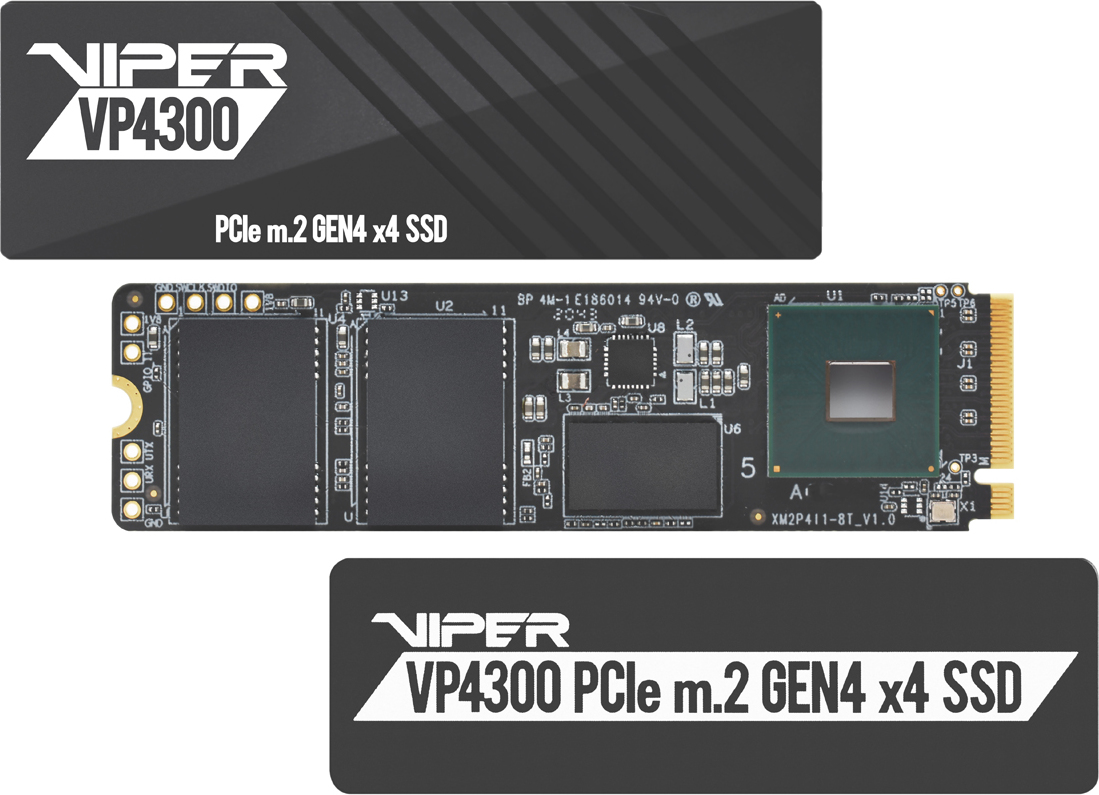 PATRIOT VP4300/1TB/SSD/M.2 NVMe/Heatsink/5R