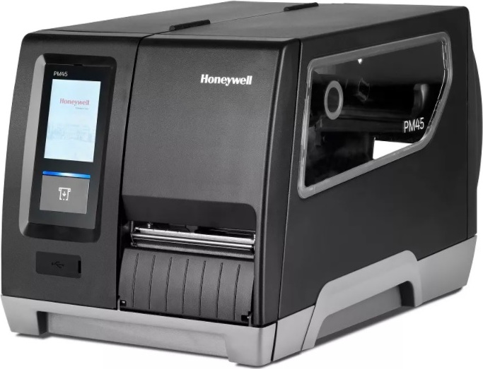 Honeywell PM45 - FullTouch, 203 dpi, LTS, rewinder