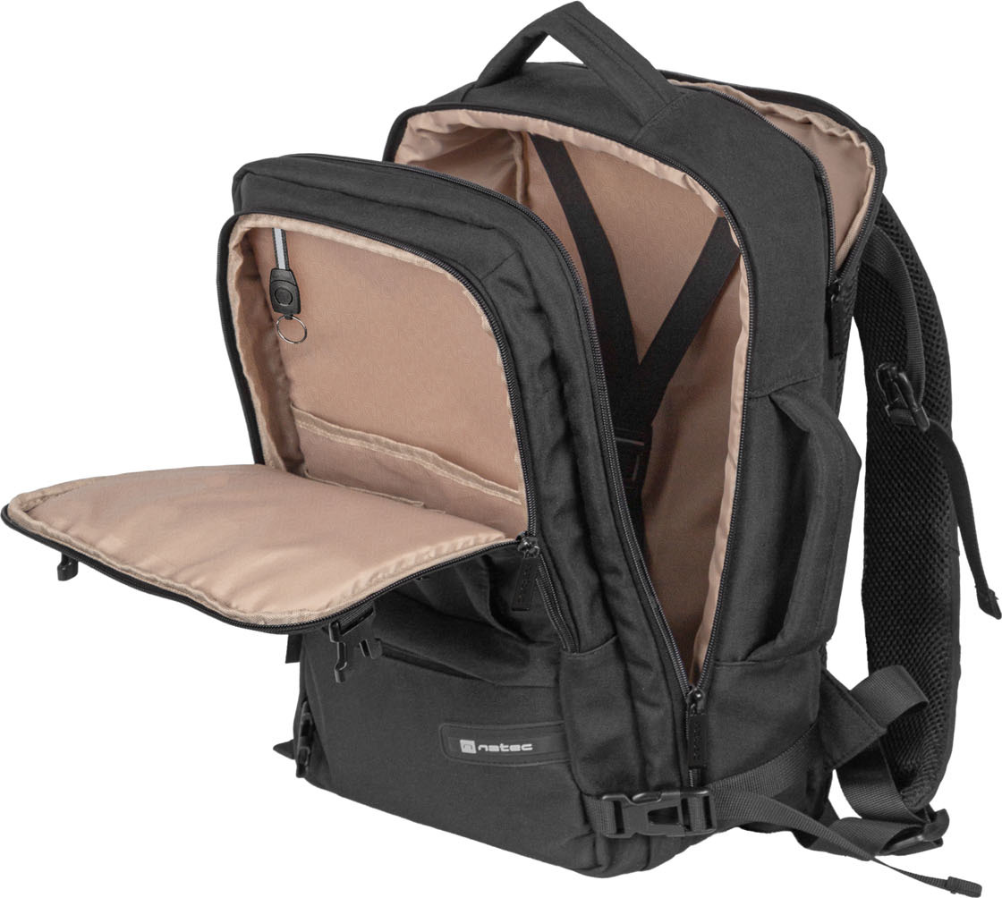 Batoh pro nb Natec CAMEL LIGHT 15.6", 19 L, černá