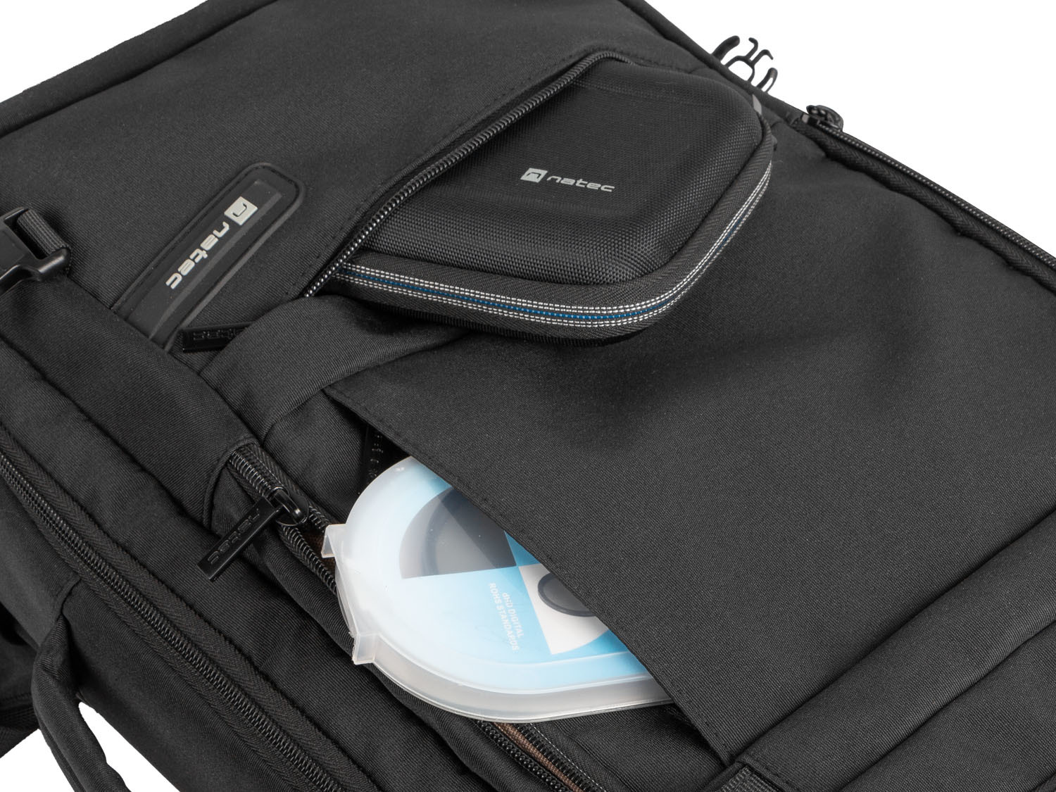 Batoh pro nb Natec CAMEL LIGHT 15.6", 19 L, černá
