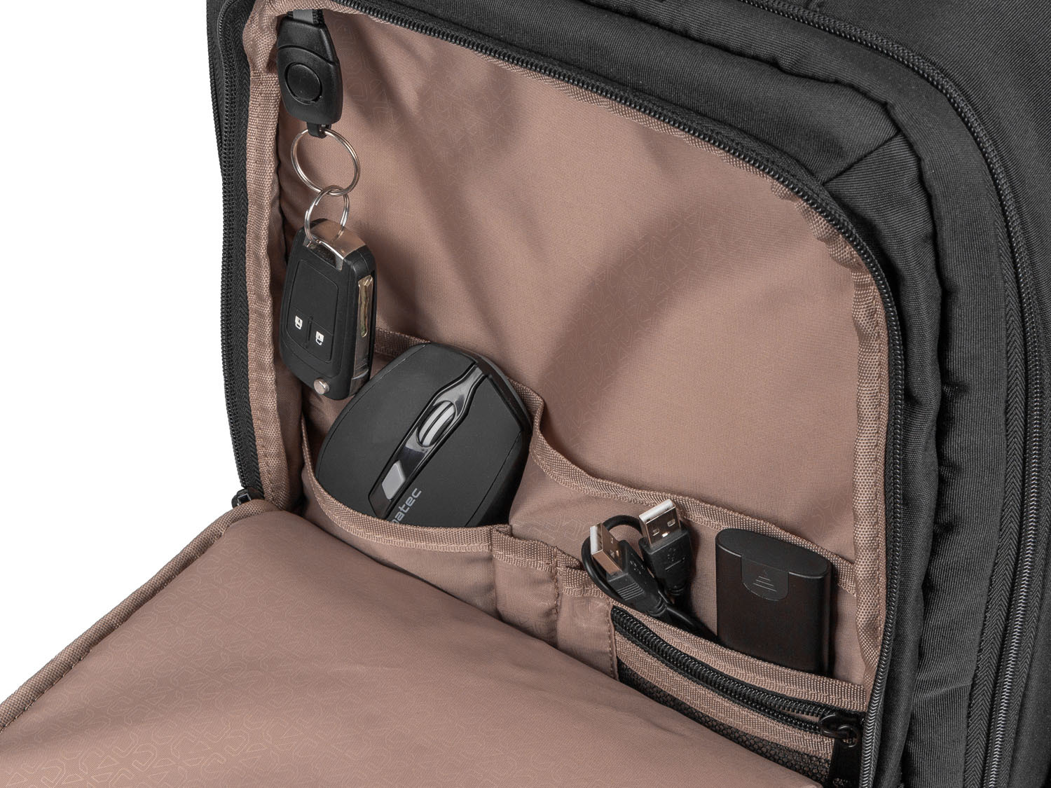 Batoh pro nb Natec CAMEL LIGHT 15.6", 19 L, černá