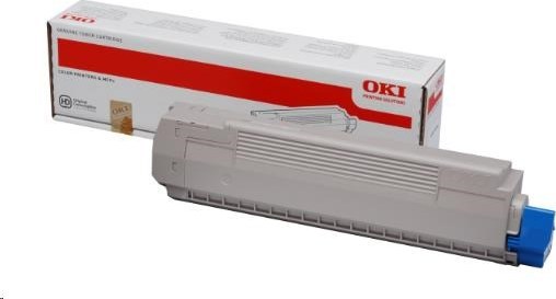 Čierny toner OKI pre 861br> Kapacita: 9 500 strán za minútu pri 5 % pokrytí.
