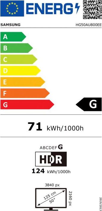 50" LED-TV Samsung 50AU8000 HTV