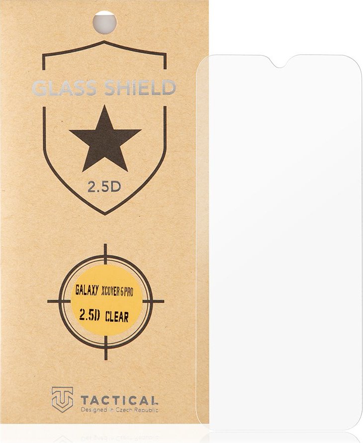 Tactical Glass Shield 2.5D sklo pro Samsung Galaxy Xcover 6 Pro Clear