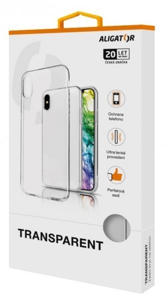 ALIGATOR Pouzdro Transparent Samsung A22 5G