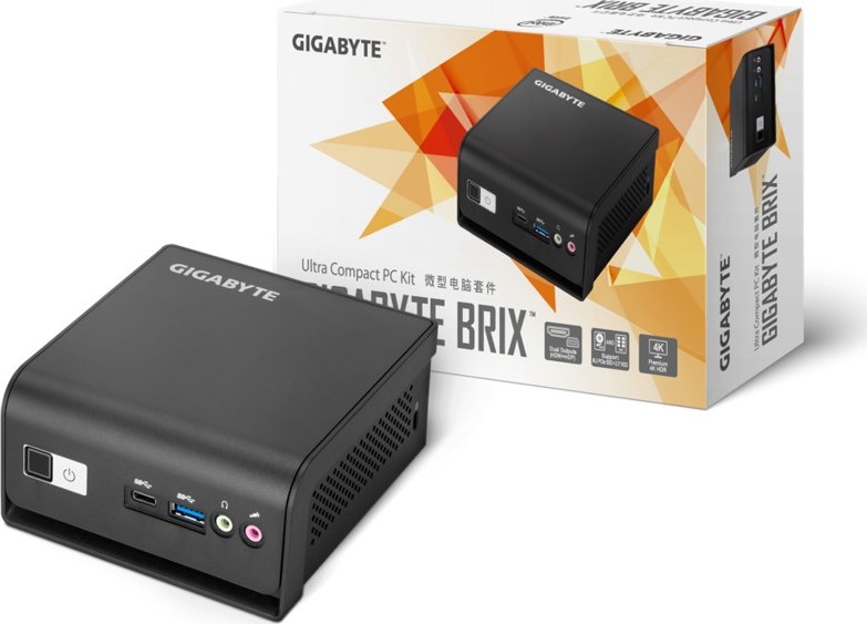 GIGABYTE BRIX GB-BMPD-6005, Intel Pentium Silver N6005, 1xSO-DIMM DDR4, WiFi