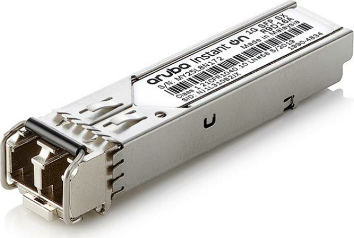 Hewlett Packard Enterprise Výprodej Aruba Instant On 1G SFP LC SX 500m OM2 MMF Transceiver 1420 1820 1830 1930 1950 1960
