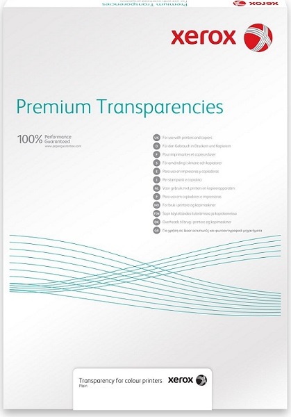 Xerox Paper Transparentná fólia - Transparency 100m A4 Plain - Mono (100 listov, A4)