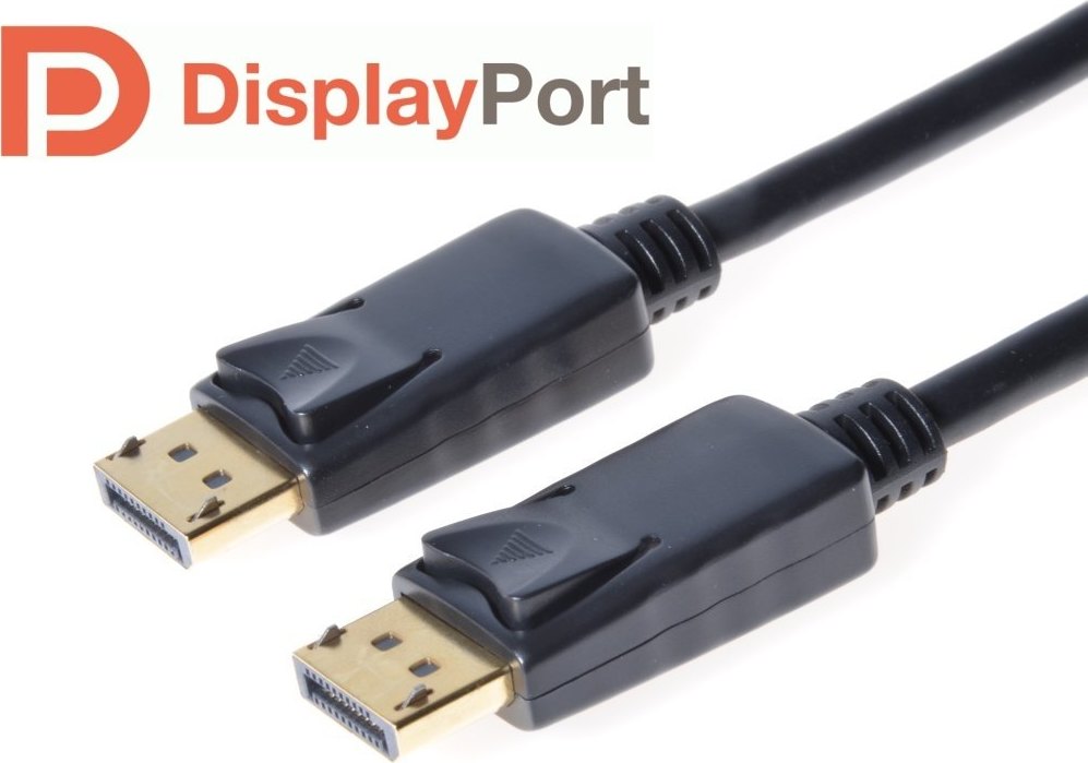 PREMIUMCORD DisplayPort 1.2 pripojovacie káble M/M, pozlátené konektory, 5 m