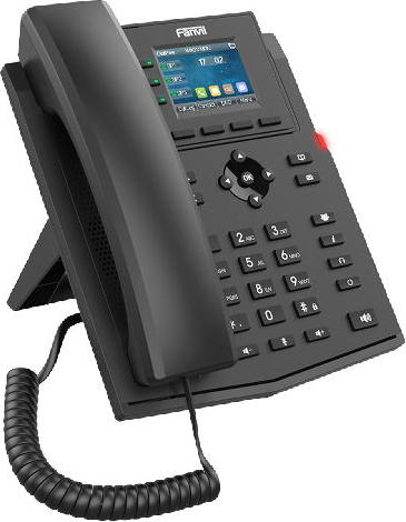Grandstream Fanvil X303G SIP telefon, 2,4"bar.disp., 4SIP, dual Gbit, PoE