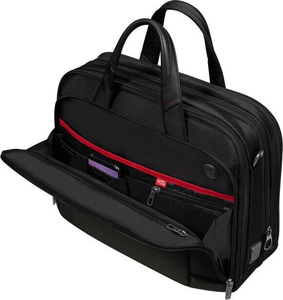 Samsonite PRO-DLX 6 Bailhandle 15.6" EXP Black