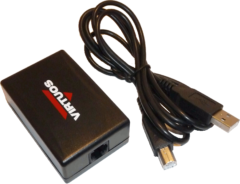 Adaptér USB Virtuos pre pokladničné zásuvky