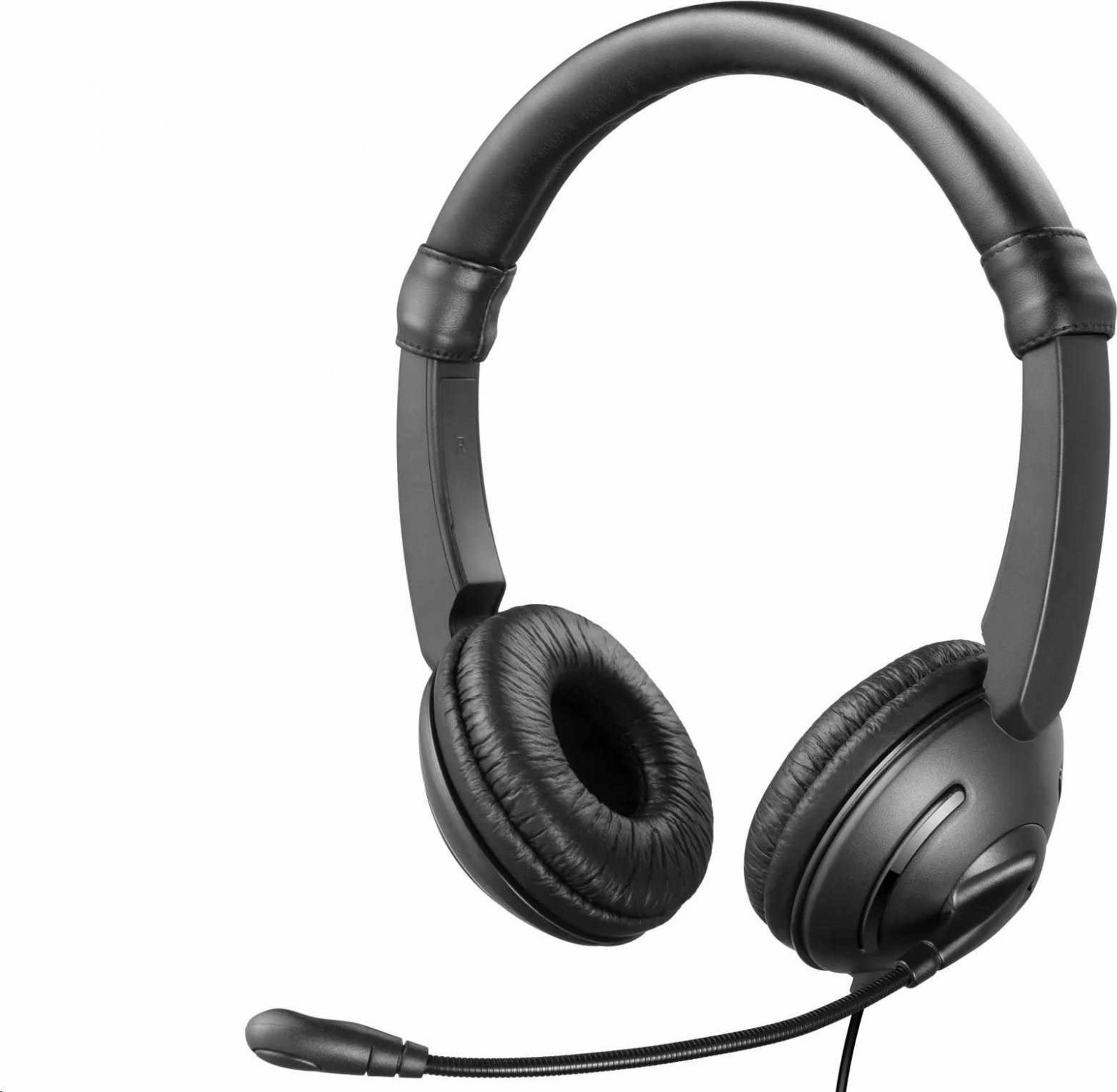 Náhlavná súprava Sandberg SAVER s mikrofónom, 3,5 mm jack, stereo, čierna