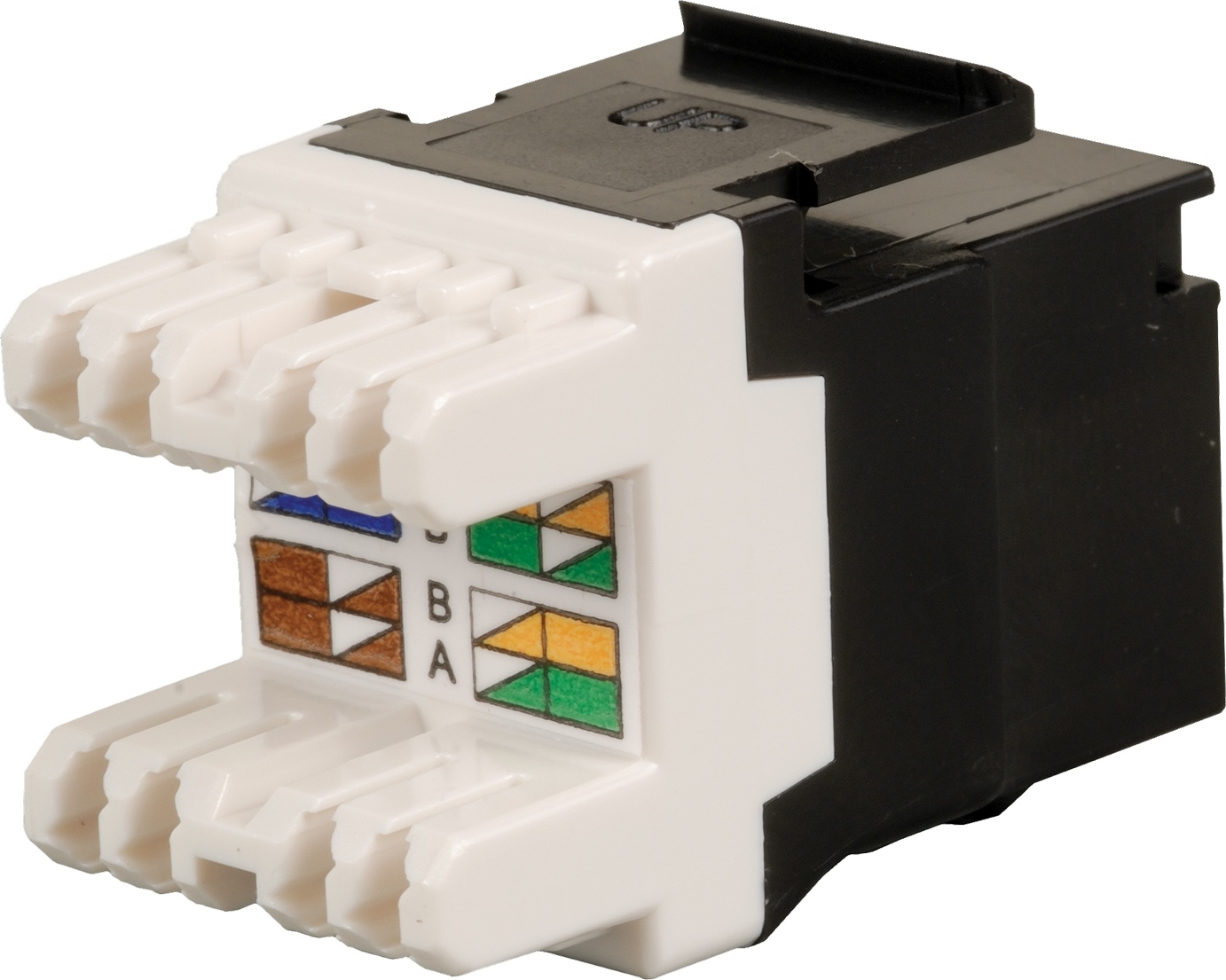 Zařezávací keystone Solarix CAT6 UTP SXKJ-6-UTP-BK
