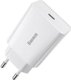 NoName Baseus CCFS-SN02 Speed Mini Nabíječka USB-C 20W White