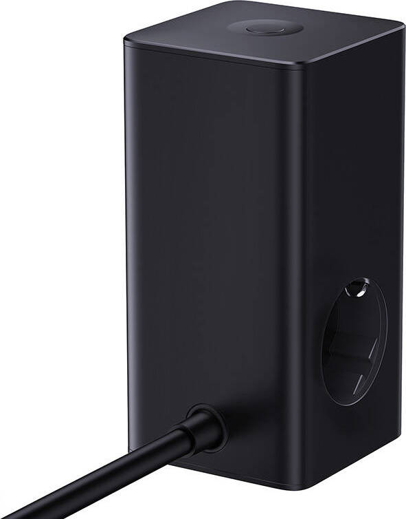 NoName Nabíjecí stanice Baseus PowerCombo Tower 100W EU černá
