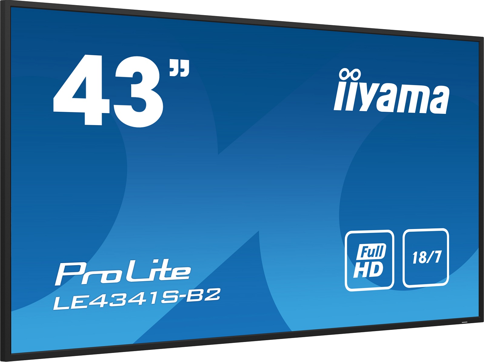 43" iiyama LE4341S-B2: IPS,FHD,3xHDMI,LAN,USB