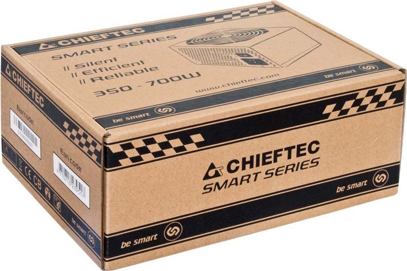 Napájací zdroj CHIEFTEC Smart Series, GPS-600A8, 600 W, Active PFC, maloobchodný predaj