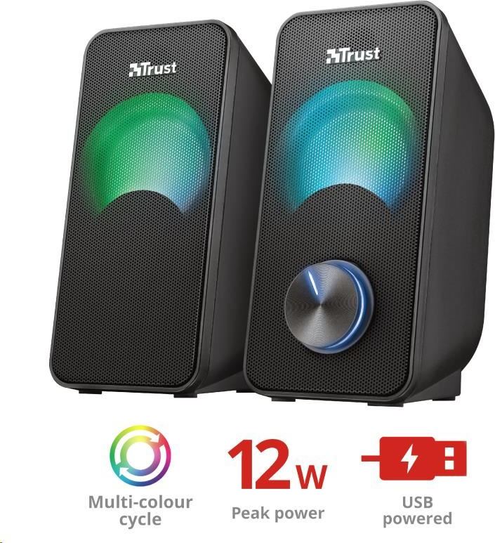 TRUST Arys Compact RGB 2.0 Súprava reproduktorov