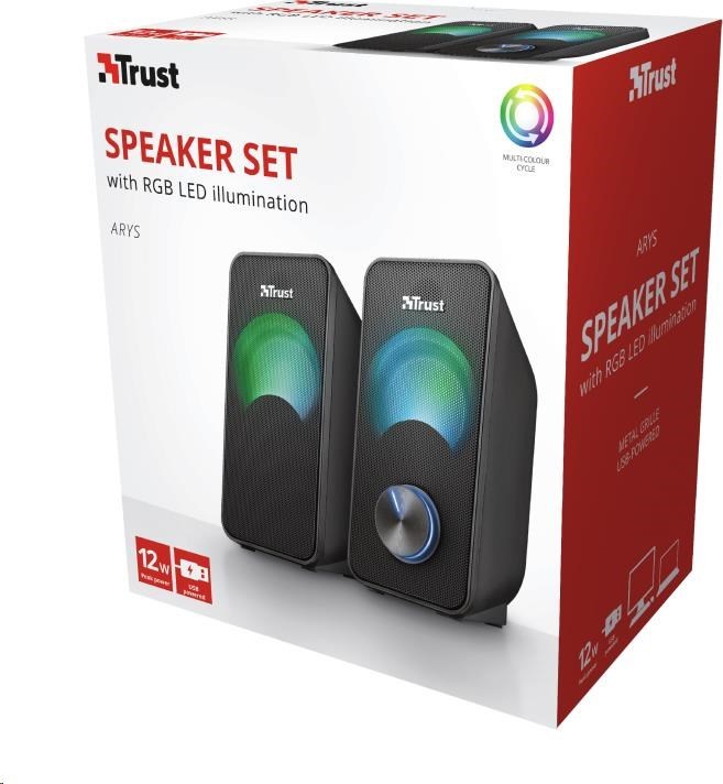 TRUST Arys Compact RGB 2.0 Súprava reproduktorov
