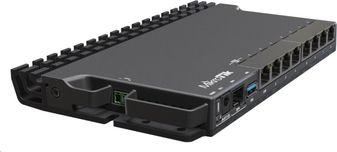 MikroTik RouterBOARD RB5009UG+S+IN, 1400MHz CPU, 1GB RAM, 7xGbE, 1x2,5GbE, 1xSFP/SFP+, 1xUSB, licencia č