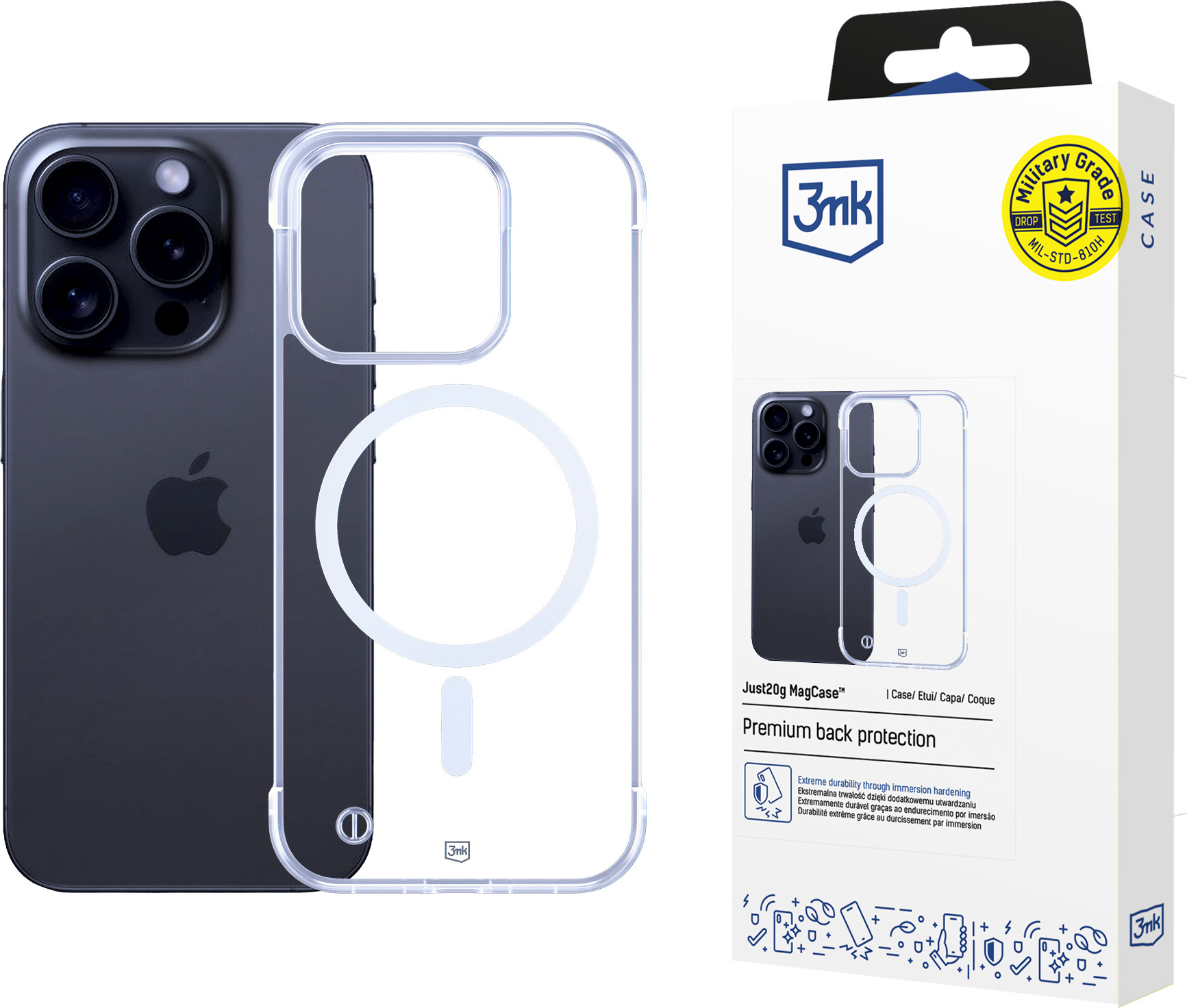 3mk ochranný kryt Just20g MagCase pro Samsung Galaxy S24 Ultra