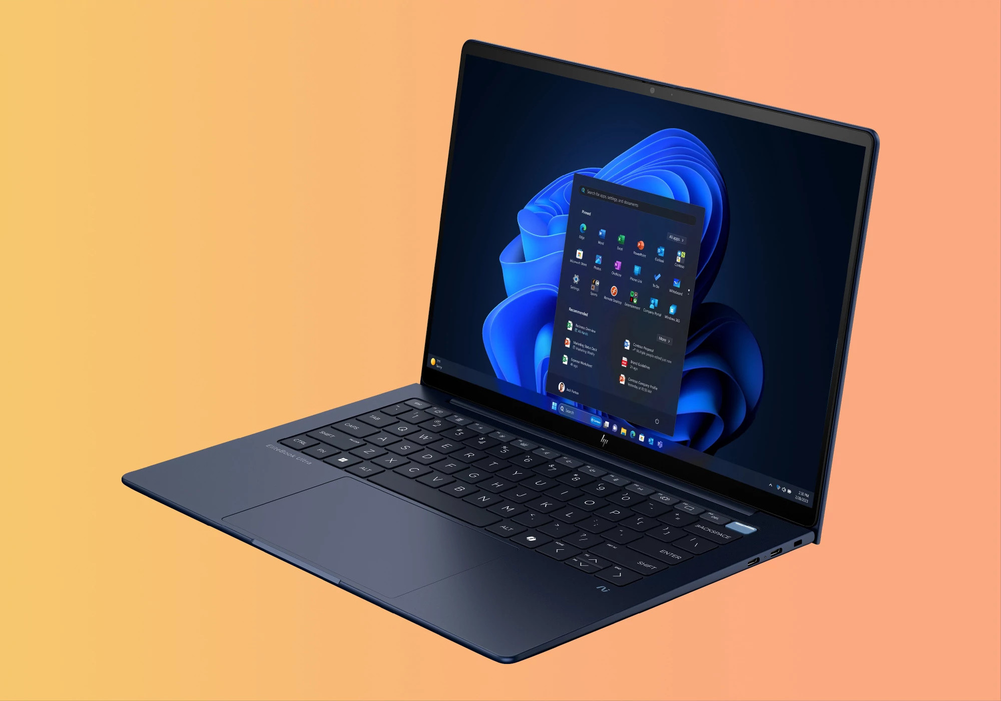 HP Inc. HP NTB EliteBook Ultra G1i U5-226V 40TOPS 14"2.8K 2880x1800 OLED 400 120Hz IR,16GB,512GB TLC,64WHr,Win11Pro,EVO, 3y onst