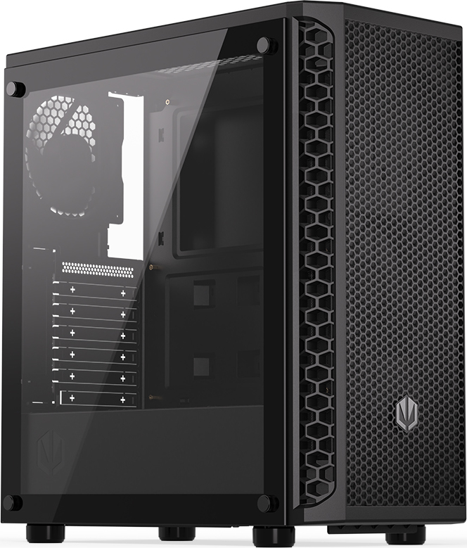 ENDORFY Case Signum 300 Core, Průhledná bočnice, ATX, 2x120mm, černá