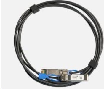 MikroTik XS+DA0001, kábel na priame pripojenie, SFP/SFP+/SFP28, 1/10/25G, 1 m