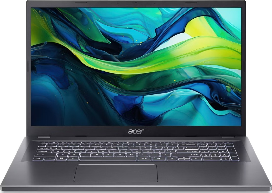 ACER NTB Aspire 17 (A17-51M-54L5),i5-120U,17,3"FHD,16GB,1024GB SSD,Intel Iris,Win11H,Gray