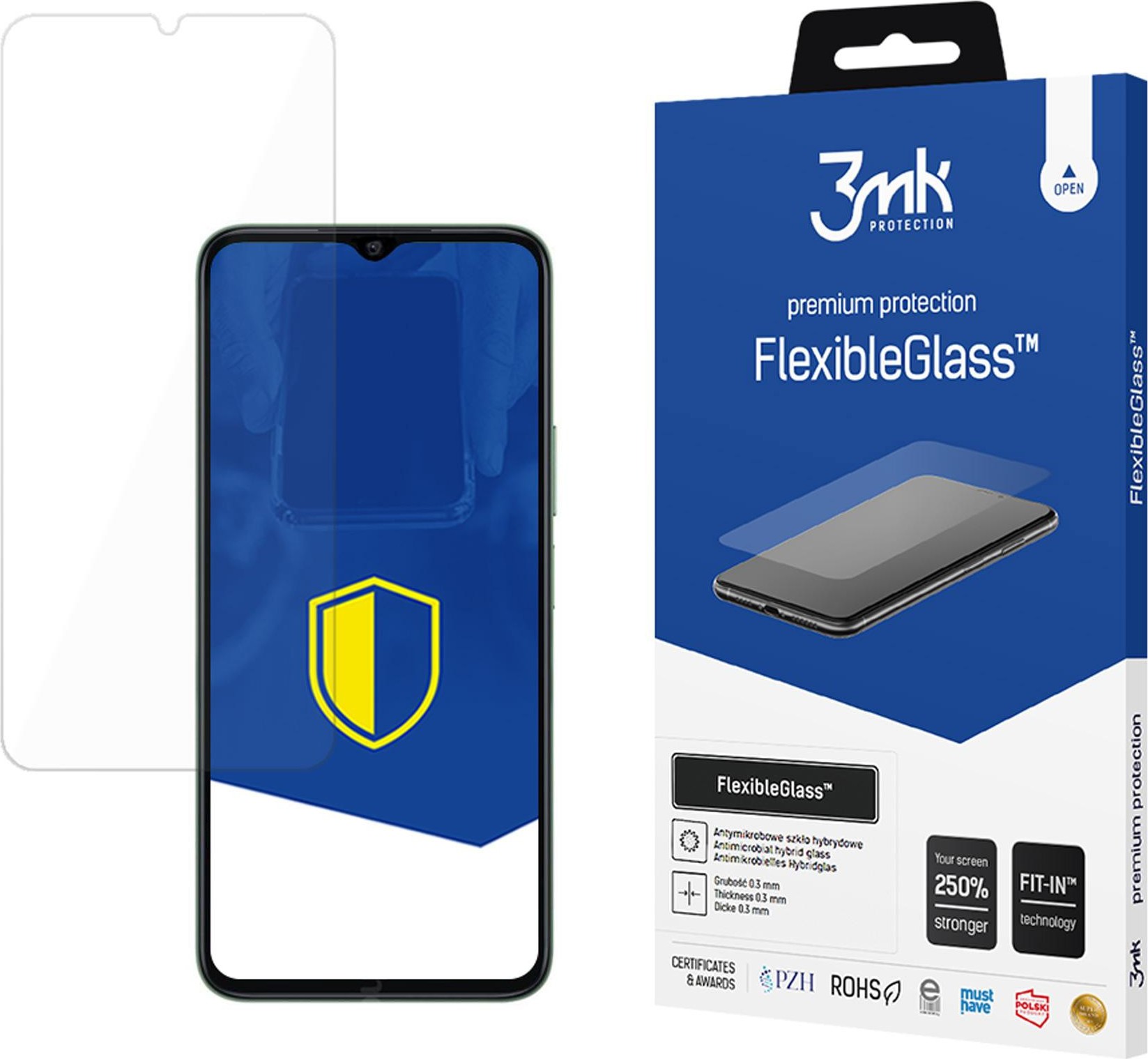 3mk hybridní sklo FlexibleGlass pro Honor X6B