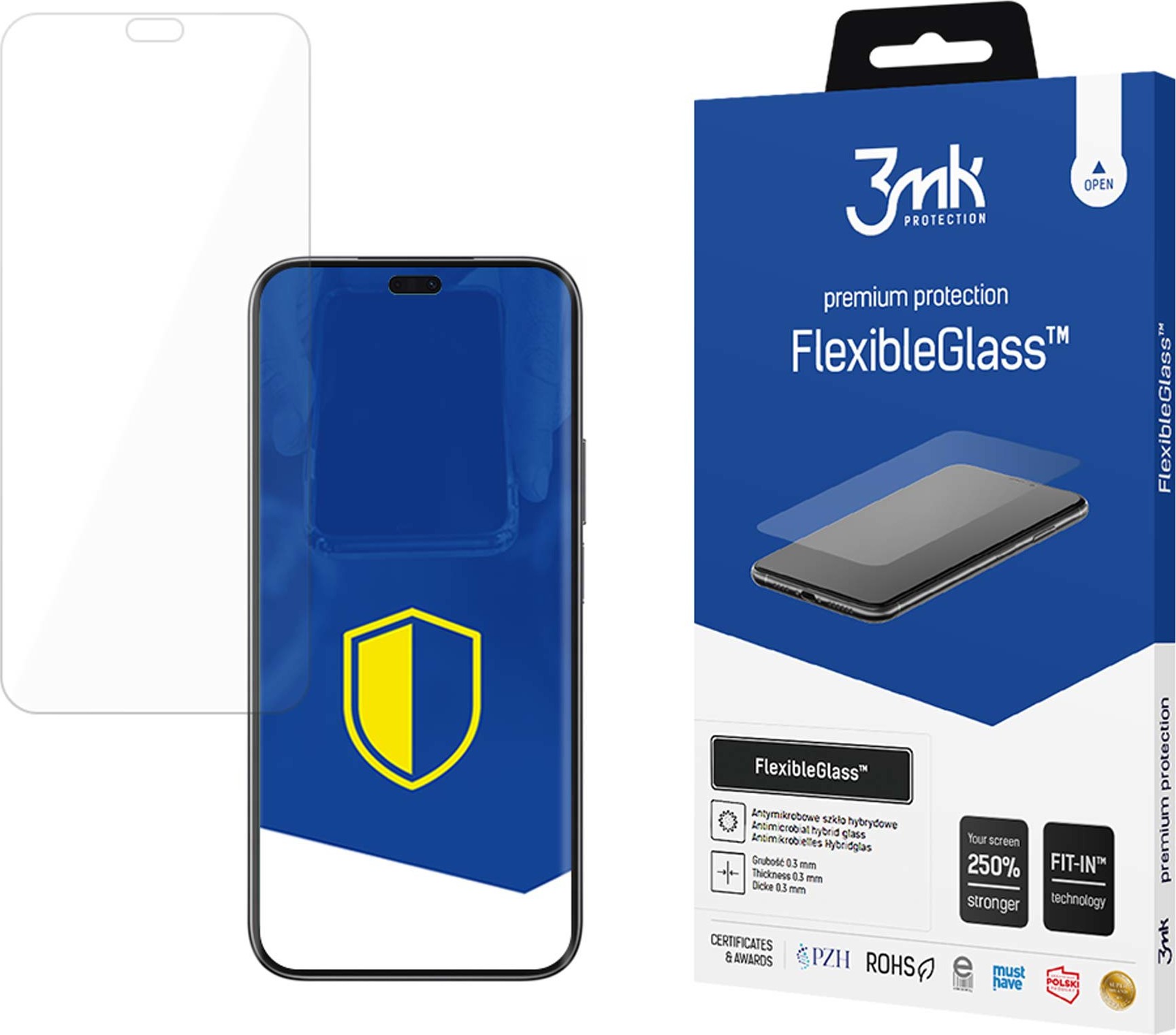 3mk hybridní sklo FlexibleGlass pro Honor X8B
