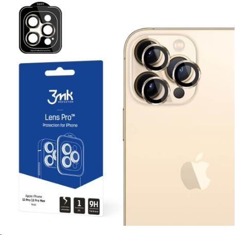 3mk Lens Protection Pro pro Apple iPhone 13 Pro / iPhone 13 Pro Max, Gold